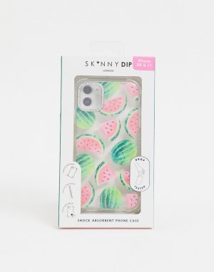 Чехол для iPhone с блестящим принтом арбузов -Мульти Skinnydip