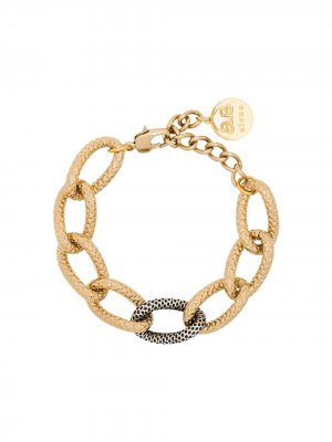 Позолоченный браслет-цепочка Tiffany By Alona. Цвет: золотистый