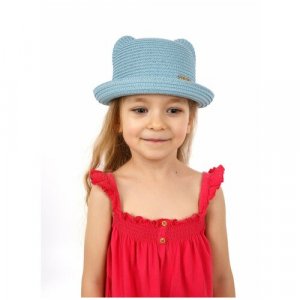 Шляпа , размер S(48-50), голубой Solorana. Цвет: голубой/светло-голубой