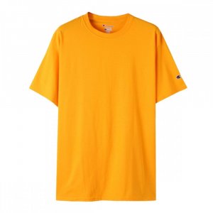 CHAMPION T425 Однотонная футболка с короткими рукавами | Золото T425-ЗОЛОТО