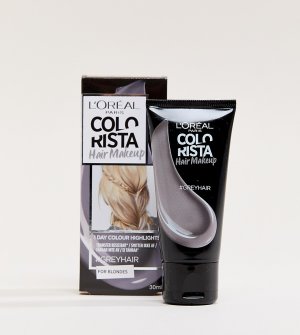 Временная краска для светлых волос цвета Grey LOreal Paris Colorista Hair Makeup-Серый L Oréal Pa