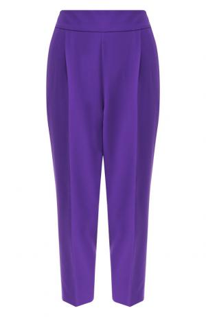Укороченные брюки со стрелками No. 21. Цвет: фиолетовый