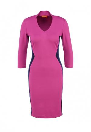 Платье Анна Чапман. Цвет: розовый