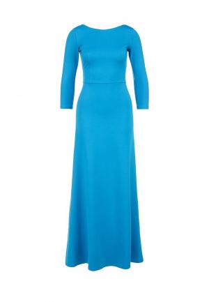 Платье Анна Чапман. Цвет: голубой