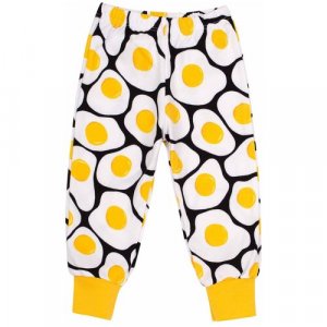 Пижама , размер 110, желтый Bembi. Цвет: белый