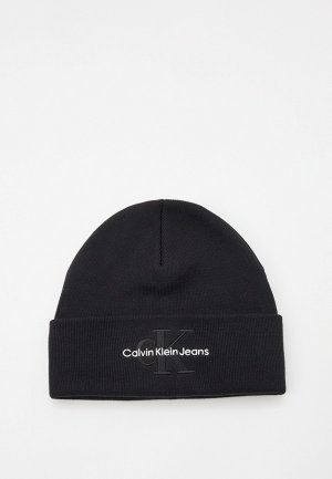 Шапка Calvin Klein Jeans. Цвет: черный