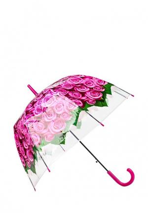 Зонт-трость Keddo. Цвет: фуксия