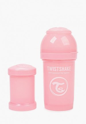 Бутылочка для кормления Twistshake 180 мл. Цвет: розовый