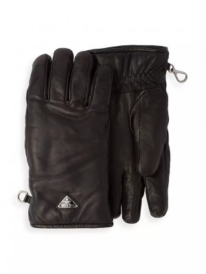 Кожаные перчатки наппа , черный Prada