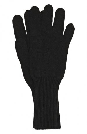 Кашемировые перчатки Jil Sander. Цвет: чёрный