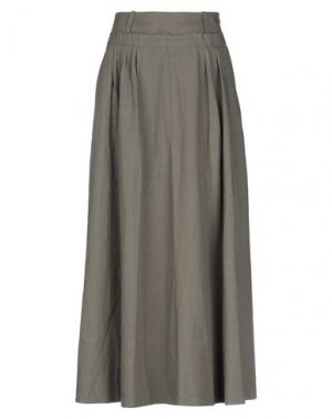 Длинная юбка SOHO DE LUXE. Цвет: зеленый-милитари