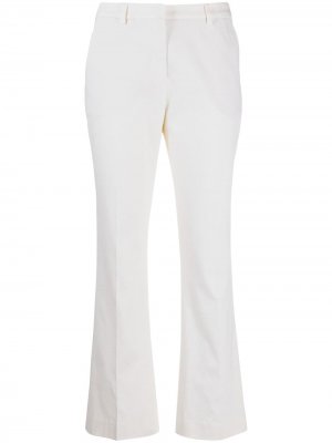 Расклешенные брюки Pt01. Цвет: белый