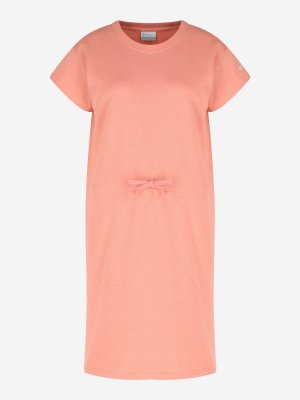 Платье женское Trek™ French Terry Dress, Оранжевый Columbia. Цвет: оранжевый
