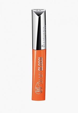 Блеск для губ Rimmel Oh My Gloss!, 600 Orange Mode, 6,5 мл. Цвет: оранжевый