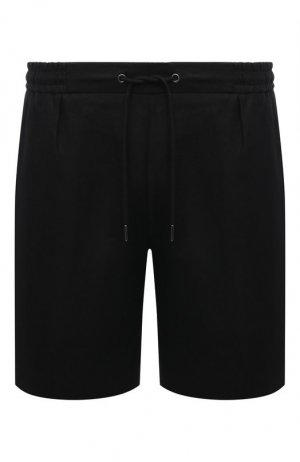 Льняные шорты Ralph Lauren. Цвет: чёрный
