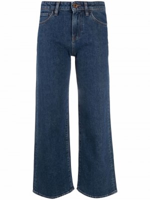 Укороченные джинсы Sabina 3x1. Цвет: синий