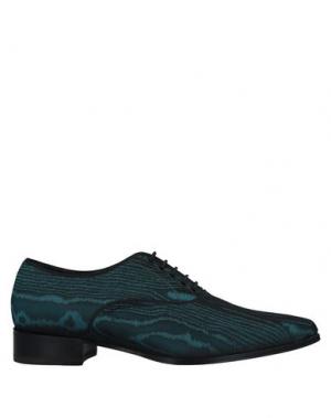 Обувь на шнурках MAX VERRE. Цвет: цвет морской волны