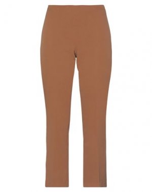 Повседневные брюки KATE BY LALTRAMODA. Цвет: коричневый