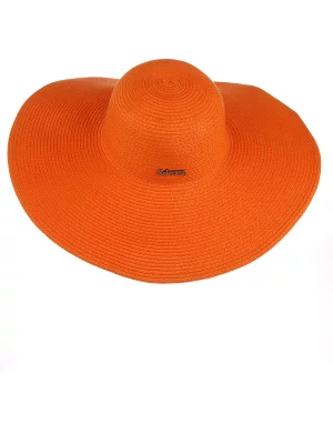 Шляпа женская 3021438 оранжевая р.54-56 Solorana. Цвет: оранжевый