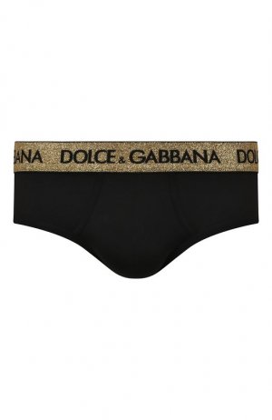 Хипсы Dolce & Gabbana. Цвет: чёрный