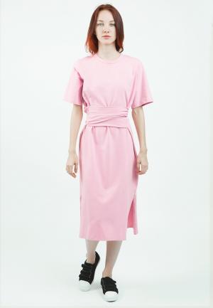 Платье Monoroom. Цвет: розовый