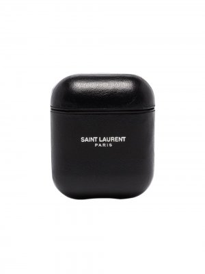 Чехол для AirPods Saint Laurent. Цвет: черный
