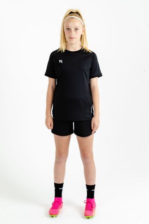 Черная спортивная блузка для девочек от Jill , черный Miss Kick