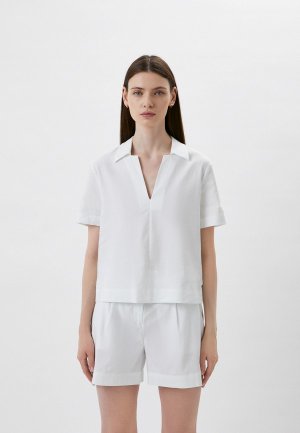 Блуза Calvin Klein. Цвет: белый