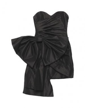 Короткое платье AZZARO. Цвет: черный