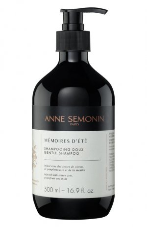 Мягкий шампунь для волос (500ml) Anne Semonin. Цвет: бесцветный
