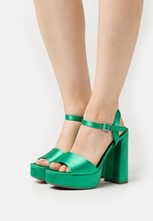 Босоножки на каблуке , зеленый XTI