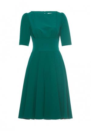 Платье Olivegrey FLORENA. Цвет: зеленый