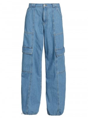 Джинсовые брюки карго Calista Jonathan Simkhai Standard