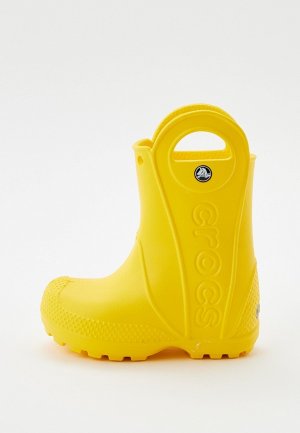 Резиновые сапоги Crocs. Цвет: желтый
