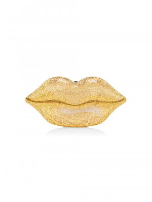 Сумка на плечо Hot Lips с кристаллами Judith Leiber Couture