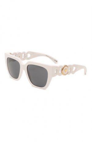 Солнцезащитные очки Versace. Цвет: белый