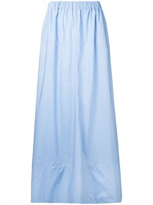 Длинная юбка с завышенной талией A.F.Vandevorst. Цвет: синий