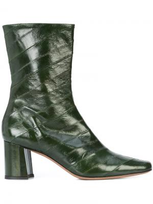 High ankle boots Trademark. Цвет: зелёный