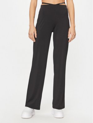 Тканевые брюки прямого кроя , черный Calvin Klein