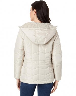 Пуховик Zigzag Wave Cozy Faux Fur Lining Hooded Quilted Puffer U.S. Polo Assn.