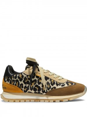 Кроссовки Jogger с леопардовым принтом Marc Jacobs. Цвет: коричневый