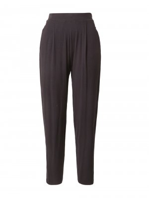 Зауженные брюки со складками спереди , черный Marks & Spencer