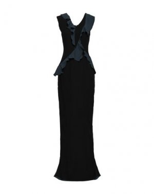 Длинное платье CHALAYAN. Цвет: черный