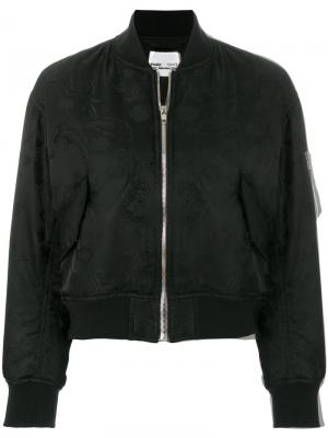 Классическая куртка-бомбер Comme Des Garçons Noir Kei Ninomiya. Цвет: чёрный