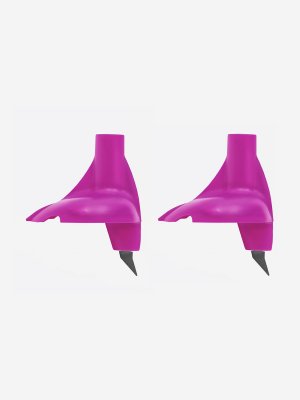 Лапки для лыжных палок Forza, Розовый KV+. Цвет: розовый