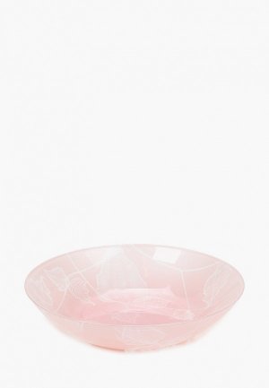 Тарелка Luminarc ОЛЬНА, столовая, глубокая, d 20 см. Цвет: розовый