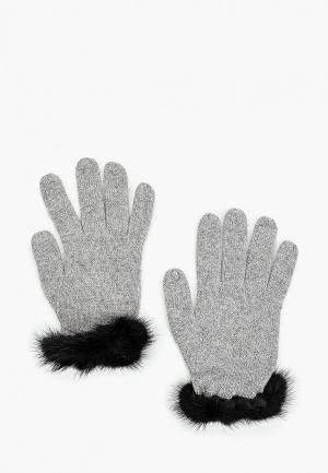 Перчатки Katomi. Цвет: серый