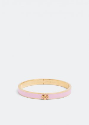 Браслет TORY BURCH Kira enamel bracelet, розовый