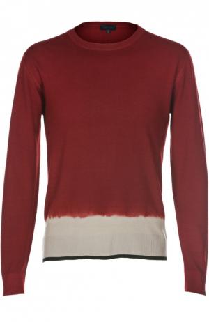 Вязаный пуловер Lanvin. Цвет: красный