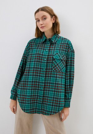 Рубашка Ruxara. Цвет: зеленый